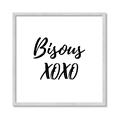 Picture of Bisous V _GroupedProduct_Square_Framed_Matted_