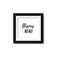 Picture of Bisous V _GroupedProduct_Square_Framed_Matted_