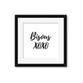 Picture of Bisous V _GroupedProduct_Square_Framed_Matted_