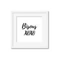 Picture of Bisous V _GroupedProduct_Square_Framed_Matted_