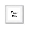 Picture of Bisous V _GroupedProduct_Square_Framed_Matted_