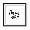 Picture of Bisous V _GroupedProduct_Square_Framed_Matted_