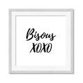 Picture of Bisous V _GroupedProduct_Square_Framed_Matted_