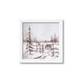 Picture of Animal in winter _GroupedProduct_Square_Framed_Matted_