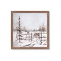 Picture of Animal in winter _GroupedProduct_Square_Framed_Matted_