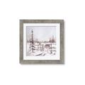 Picture of Animal in winter _GroupedProduct_Square_Framed_Matted_
