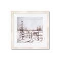 Picture of Animal in winter _GroupedProduct_Square_Framed_Matted_