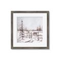 Picture of Animal in winter _GroupedProduct_Square_Framed_Matted_