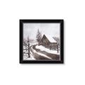 Picture of WInter road _GroupedProduct_Square_Framed_Matted_