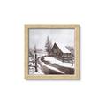 Picture of WInter road _GroupedProduct_Square_Framed_Matted_