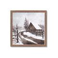 Picture of WInter road _GroupedProduct_Square_Framed_Matted_