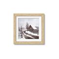 Picture of WInter road _GroupedProduct_Square_Framed_Matted_