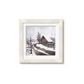 Picture of WInter road _GroupedProduct_Square_Framed_Matted_