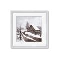 Picture of WInter road _GroupedProduct_Square_Framed_Matted_