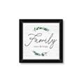 Picture of Family Where Life Begins I _GroupedProduct_Square_Framed_Matted_