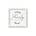 Picture of Family Where Life Begins I _GroupedProduct_Square_Framed_Matted_