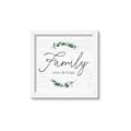 Picture of Family Where Life Begins I _GroupedProduct_Square_Framed_Matted_