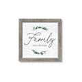 Picture of Family Where Life Begins I _GroupedProduct_Square_Framed_Matted_