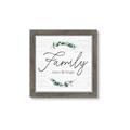 Picture of Family Where Life Begins I _GroupedProduct_Square_Framed_Matted_