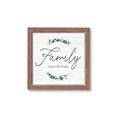 Picture of Family Where Life Begins I _GroupedProduct_Square_Framed_Matted_