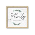 Picture of Family Where Life Begins I _GroupedProduct_Square_Framed_Matted_