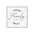 Picture of Family Where Life Begins I _GroupedProduct_Square_Framed_Matted_