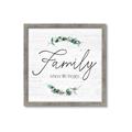 Picture of Family Where Life Begins I _GroupedProduct_Square_Framed_Matted_