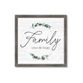 Picture of Family Where Life Begins I _GroupedProduct_Square_Framed_Matted_