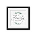 Picture of Family Where Life Begins I _GroupedProduct_Square_Framed_Matted_