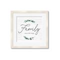 Picture of Family Where Life Begins I _GroupedProduct_Square_Framed_Matted_