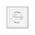 Picture of Family Where Life Begins I _GroupedProduct_Square_Framed_Matted_