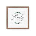 Picture of Family Where Life Begins I _GroupedProduct_Square_Framed_Matted_