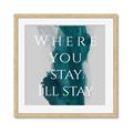 Picture of Where You Stay - I'll Stay IV _GroupedProduct_Square_Framed_Matted_