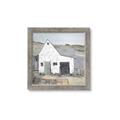 Picture of Barn with fence _GroupedProduct_Square_Framed_Matted_