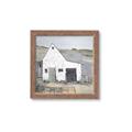 Picture of Barn with fence _GroupedProduct_Square_Framed_Matted_