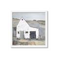 Picture of Barn with fence _GroupedProduct_Square_Framed_Matted_
