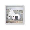 Picture of Barn with fence _GroupedProduct_Square_Framed_Matted_