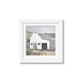 Picture of Barn with fence _GroupedProduct_Square_Framed_Matted_