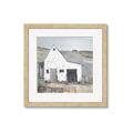 Picture of Barn with fence _GroupedProduct_Square_Framed_Matted_
