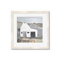 Picture of Barn with fence _GroupedProduct_Square_Framed_Matted_