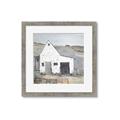 Picture of Barn with fence _GroupedProduct_Square_Framed_Matted_