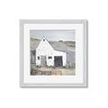 Picture of Barn with fence _GroupedProduct_Square_Framed_Matted_