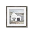 Picture of Barn with fence _GroupedProduct_Square_Framed_Matted_