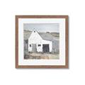 Picture of Barn with fence _GroupedProduct_Square_Framed_Matted_
