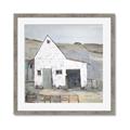 Picture of Barn with fence _GroupedProduct_Square_Framed_Matted_