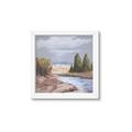 Picture of Small Lake in the Desert _GroupedProduct_Square_Framed_Matted_