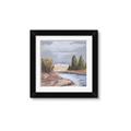 Picture of Small Lake in the Desert _GroupedProduct_Square_Framed_Matted_