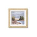 Picture of Small Lake in the Desert _GroupedProduct_Square_Framed_Matted_