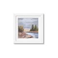 Picture of Small Lake in the Desert _GroupedProduct_Square_Framed_Matted_