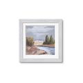 Picture of Small Lake in the Desert _GroupedProduct_Square_Framed_Matted_